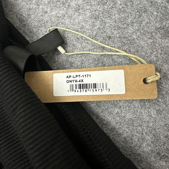 Skims Black Soft Lounge Solid Color Wide-Leg Pants Size 4XL - Picture 3 of 5